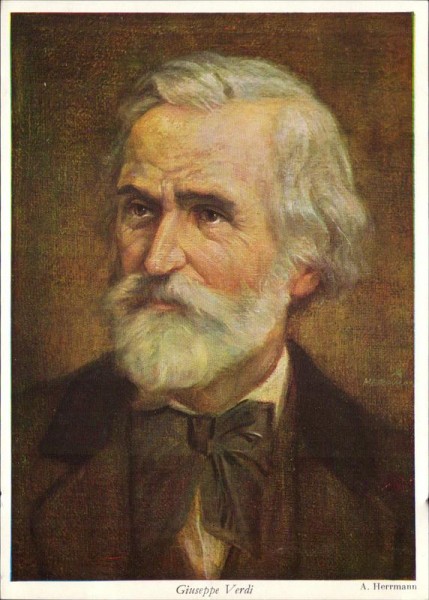 A.Herrmann: Giuseppe Verdi (1813-1901) Vorderseite