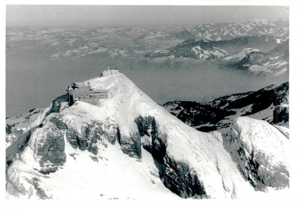 Säntis, Luftaufnahme Vorderseite