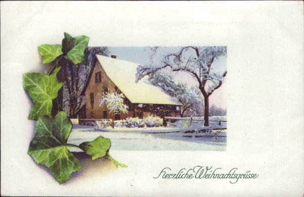 herzliche Weihnachtsgrüsse