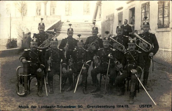 Musik der Landwehr Schwadron, Uster Vorderseite