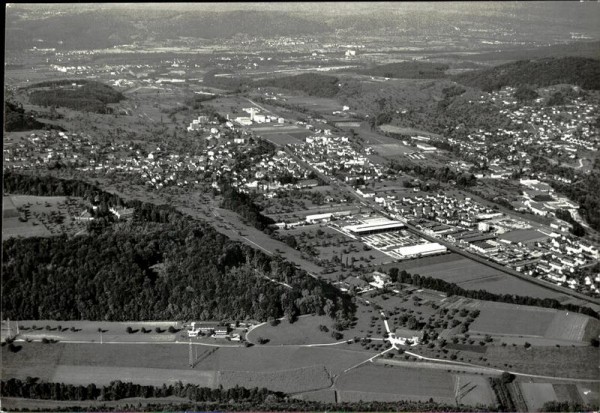 Frenkendorf, Flugaufnahme Vorderseite