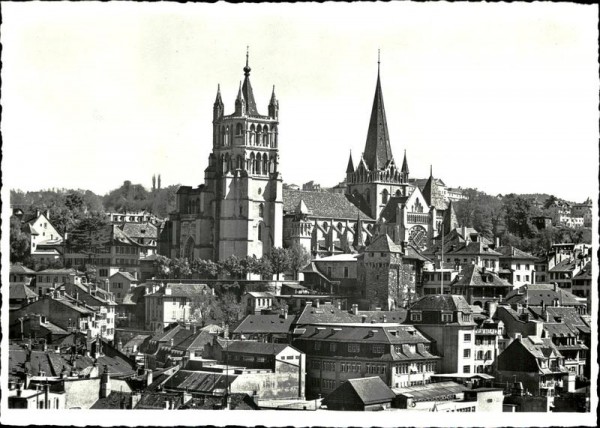 Lausanne/La Cathédrale Vorderseite