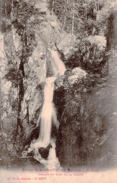 Wasserfall Vorderseite