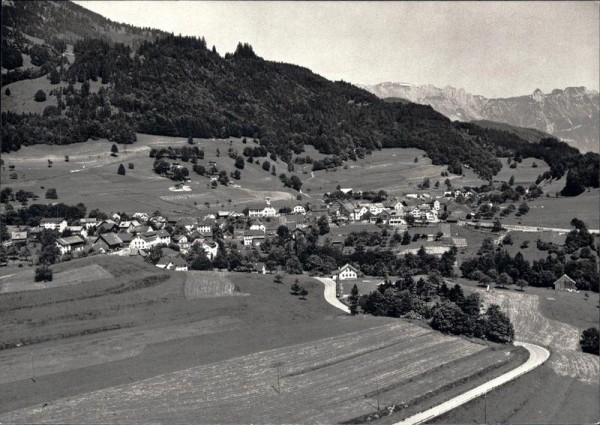 Oberschan, Flugaufnahme Vorderseite