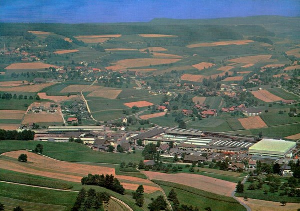 Schneisingen AG  -  Flugaufnahmen Vorderseite