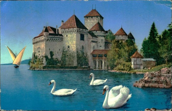 Château de Chillon Vorderseite