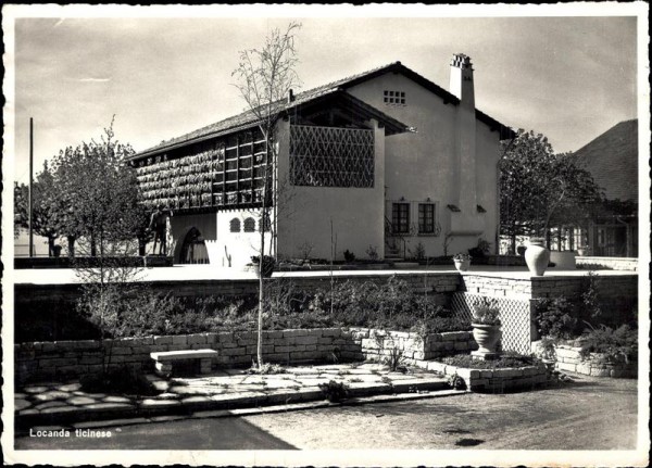 Landi 1939, Zürich, Locanda ticinese Vorderseite