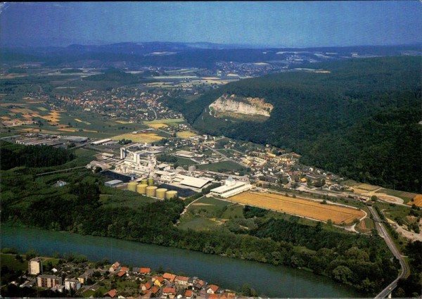 Station Siggenthal, Flugaufnahme Vorderseite