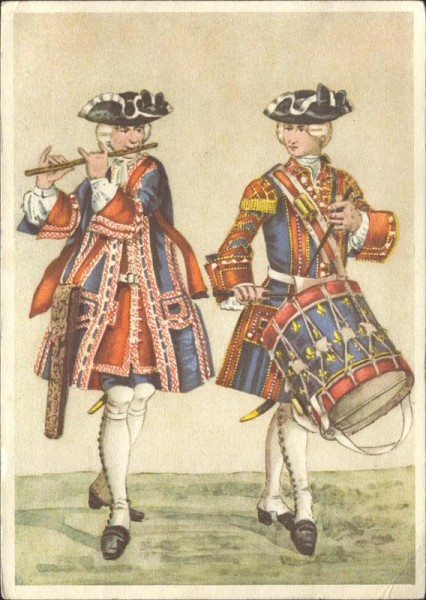 Regiment Suisse de Diesbach Vorderseite