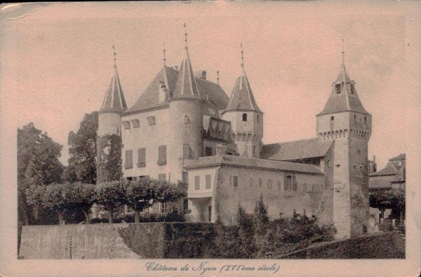 Chateau de Nyon Vorderseite