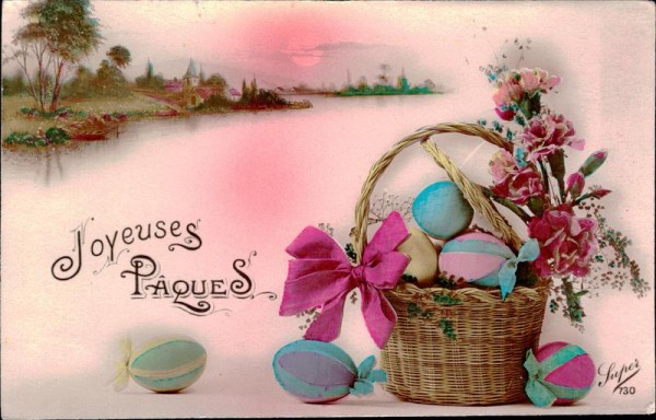 Joyeuses Pâques Vorderseite