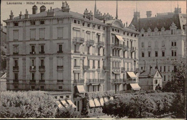 Lausanne - Hotel Richemont Vorderseite