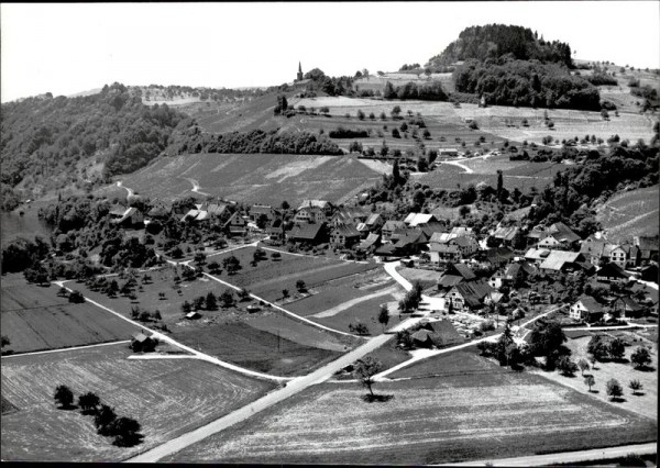 Rüdlingen, Flugaufnahme Vorderseite