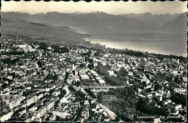 Lausanne - Vue générale Vorderseite