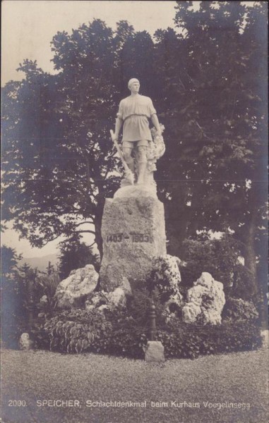 Speicher, Schlachtdenkmal Vorderseite