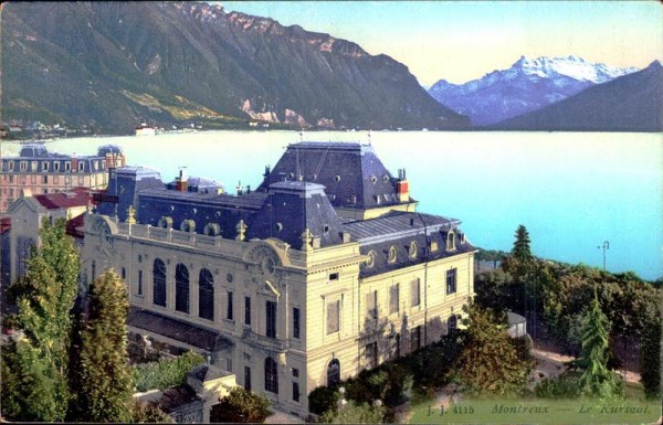 Montreux, le Kursaal Vorderseite