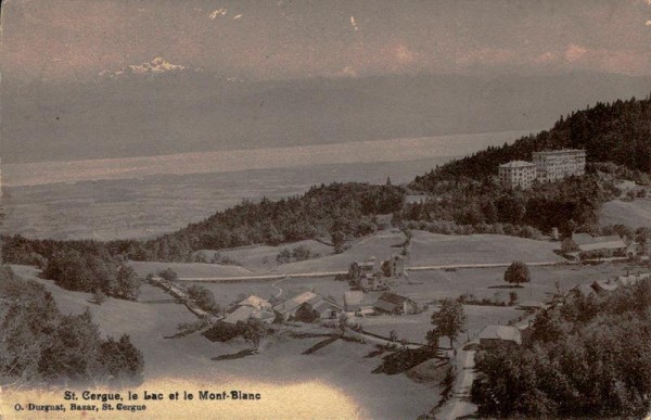 St. Cergue, Mont-Blanc Vorderseite