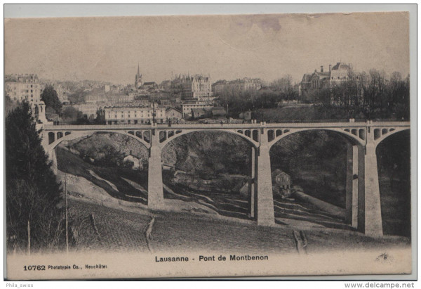 Lausanne - Pont de Montbenon