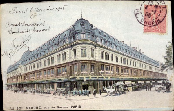 Paris, Au bon marché