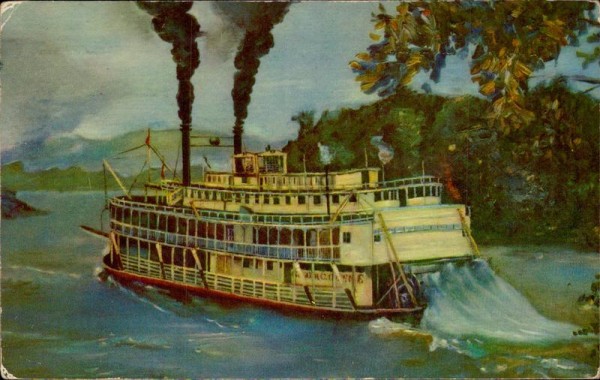 Mississippi River Stern Wheeler Vorderseite