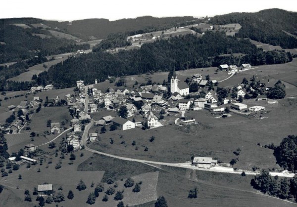 Luftkurort Mogelsberg  -  Flugaufnahmen Vorderseite