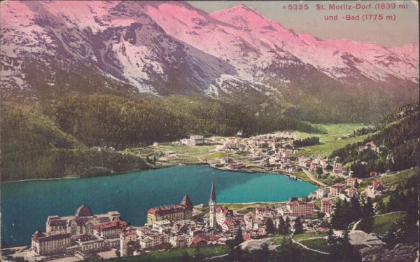 St.Moritz - Dorf und Bad