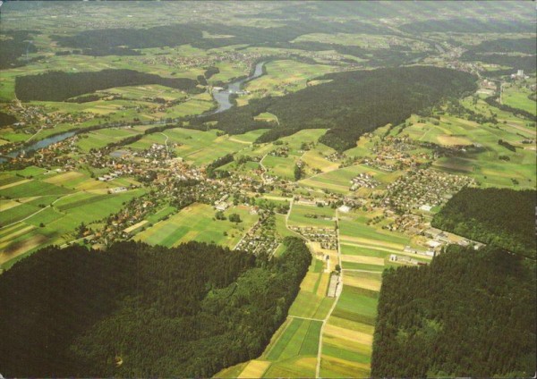 Aarwangen, Flugaufnahme Vorderseite