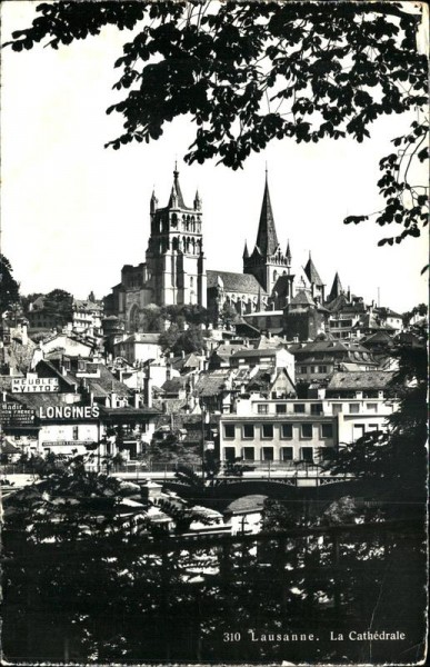 Lausanne/La Cathédrale Vorderseite