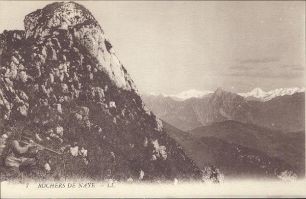 Rochers de Naye (2042 m) Vorderseite