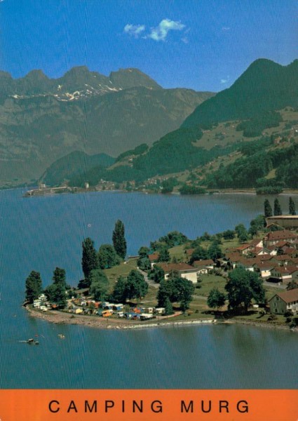 Murg am Walensee SG  -  Flugaufnahmen Vorderseite