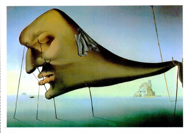 Salvador Dali - Schlaf Vorderseite