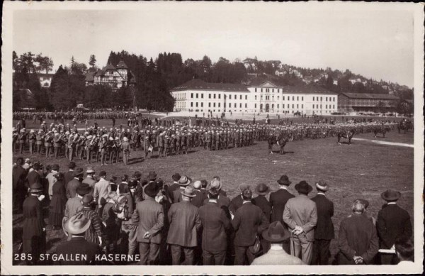 St. Gallen, Kaserne Vorderseite