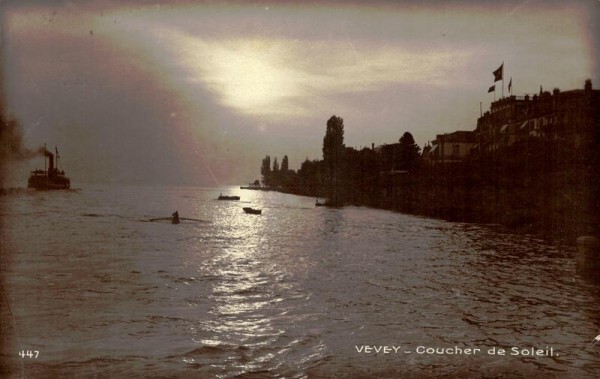 Coucher de Soleil, Vevey Vorderseite