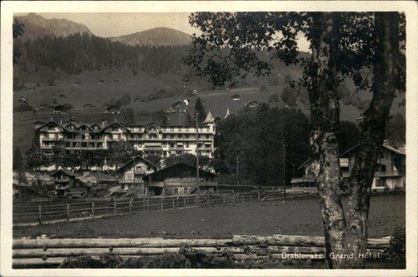 Les Diablerets Grand Hotel Vorderseite