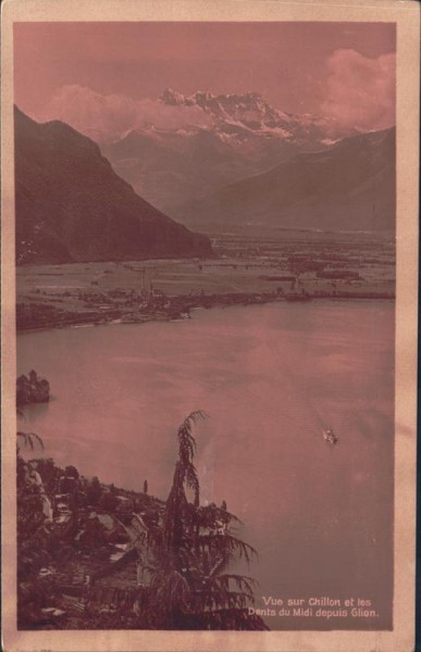 Vue sur Chillon Vorderseite