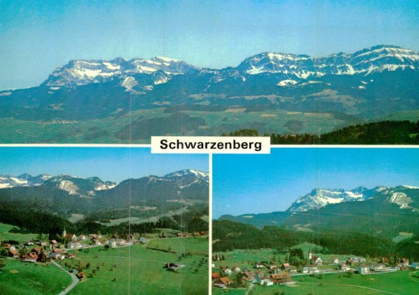 Schwarzenberg LU - Flugaufnahmen Vorderseite