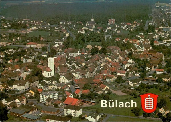 Bülach, Flugaufnahme Vorderseite