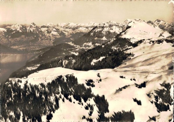 Klewenalp, Bergstation. 1942 Vorderseite