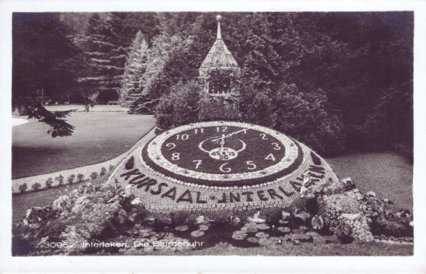 Interlaken - Die Blumenuhr