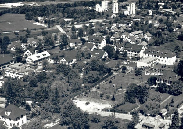 Lukas Klinik, Arlesheim  -  Flugaufnahmen Vorderseite