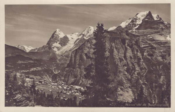 Mürren und die Jungfraugruppe