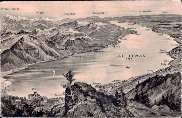 Lac Léman Vorderseite