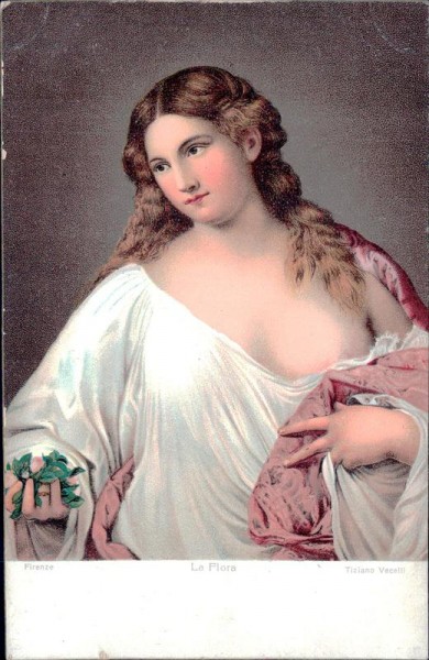 La Flora, Tiziano Vecelli Vorderseite