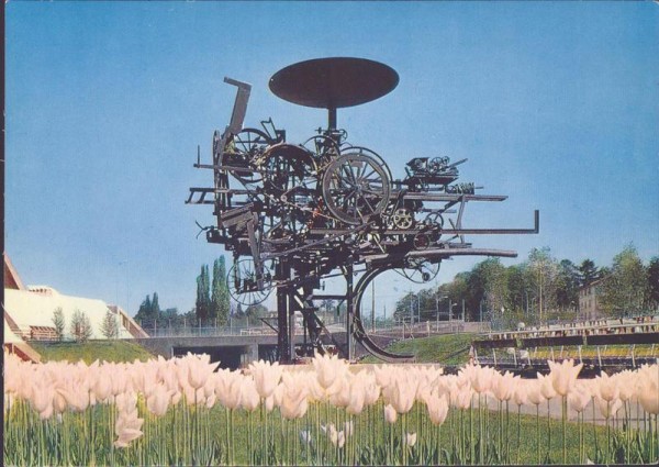 Lausanne, Expo 1964, Tinguely Vorderseite