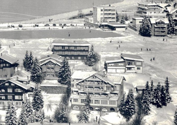 Hotel Furka, Arosa - Flugaufnahmen Vorderseite