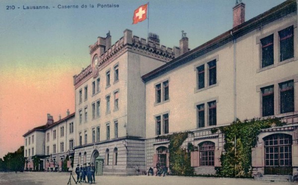 Lausanne, Caserne de la Pontaise Vorderseite