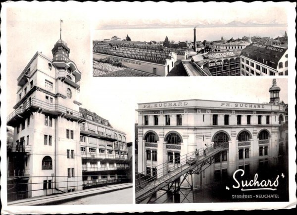 Suchard, Serrières, Neuchâtel Vorderseite