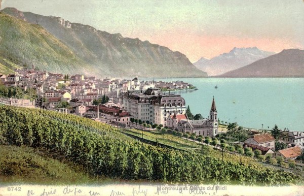 Montreux et Dents du Midi Vorderseite