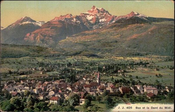 Bex et la Dent du Midi Vorderseite