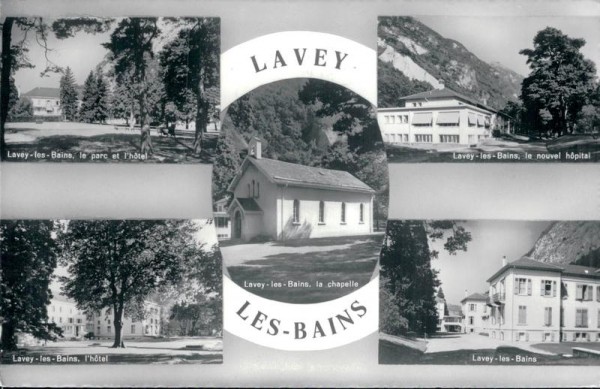 Lavey, Les Bains Vorderseite